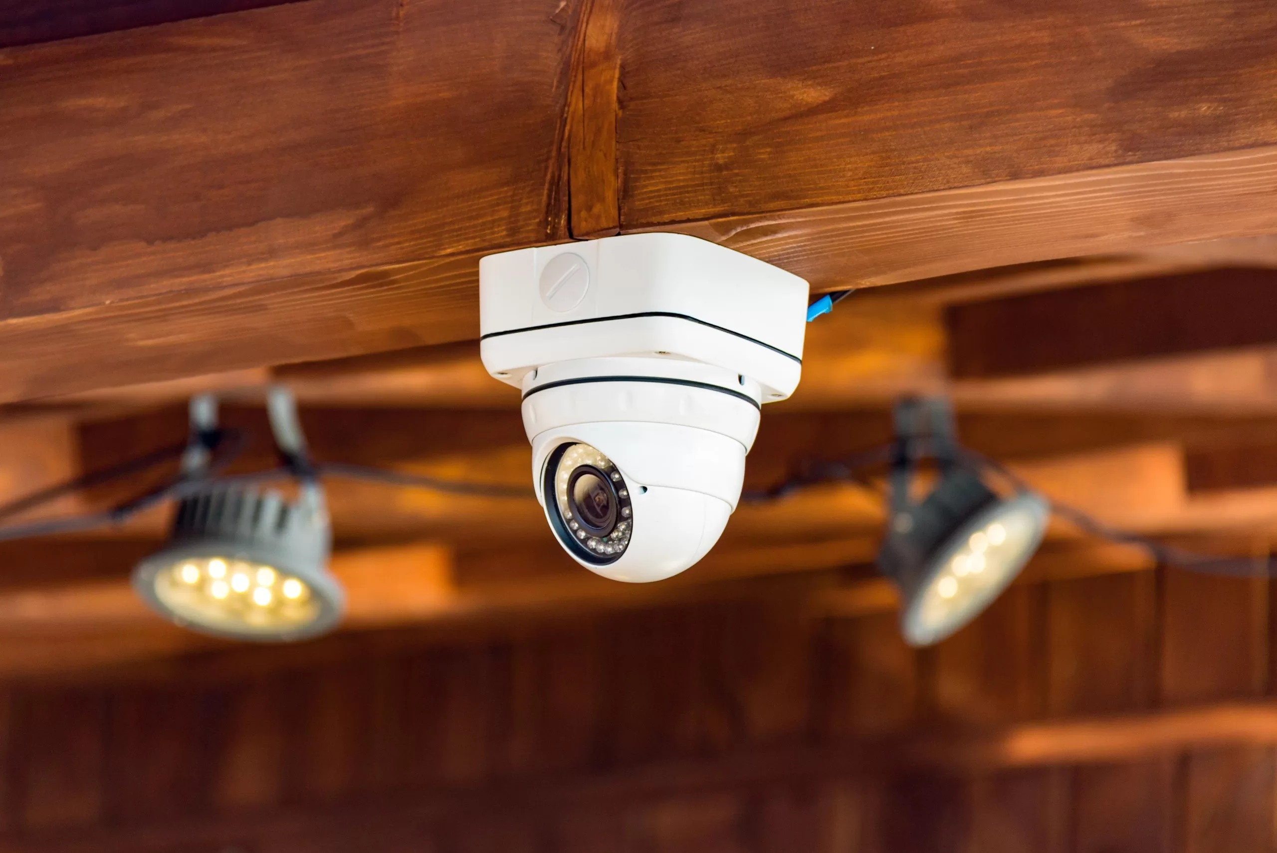 Security cameras installation